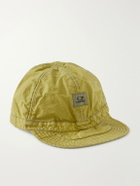 C.P. Company - 50 Fili Logo-Appliquéd Waxed Cotton-Blend Cap