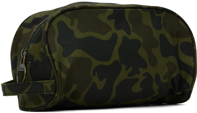 Barbour Khaki Noah Edition Camouflage Pouch