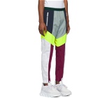 Dsquared2 White Colorblocked Lounge Pants