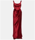 Vivienne Westwood Draped satin gown