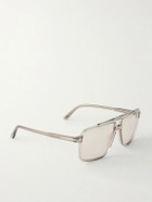 TOM FORD - Kemp Aviator-Style Acetate Sunglasses