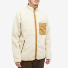 Fjällräven Men's Vardag Pile Fleece Jacket in Chalk White