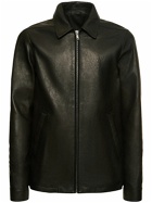 RICK OWENS - Brad Nappa Leather Jacket
