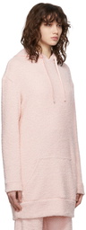 Calvin Klein Underwear Pink Plush Lounge Hoodie