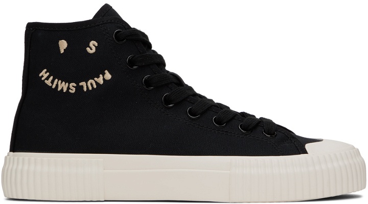 Photo: PS by Paul Smith Black Kibby Sneakers