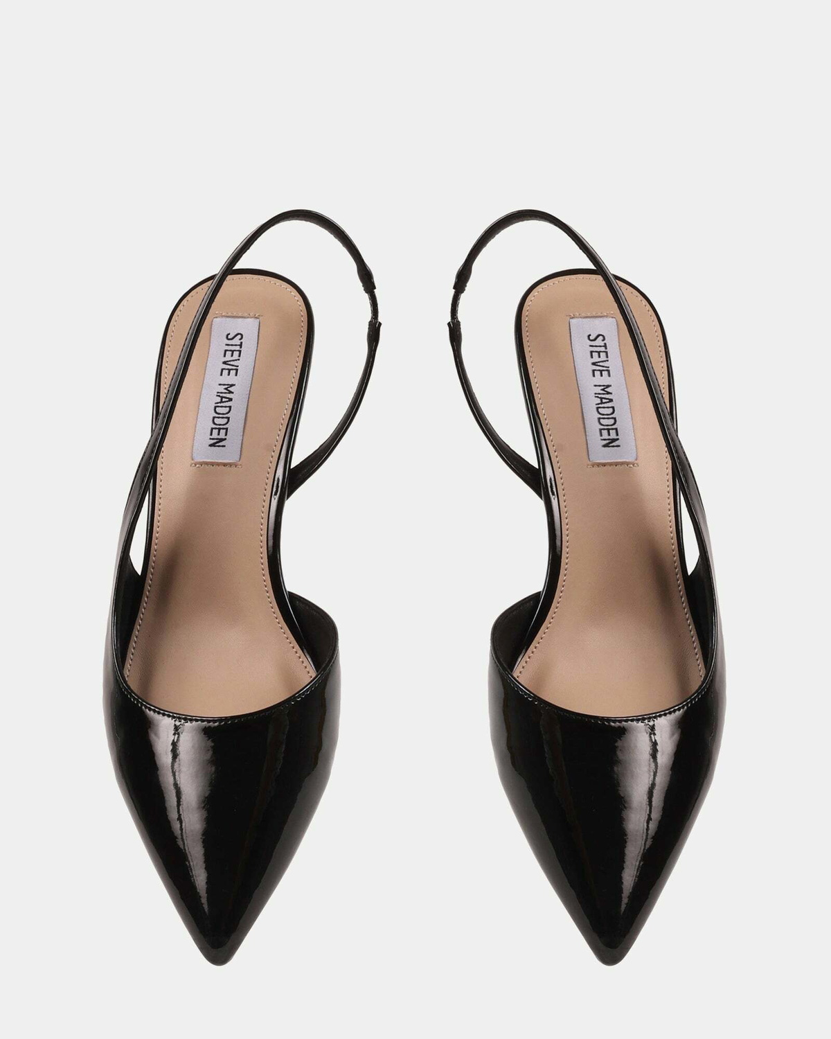 Steve Madden Devour Heels in Black Patent