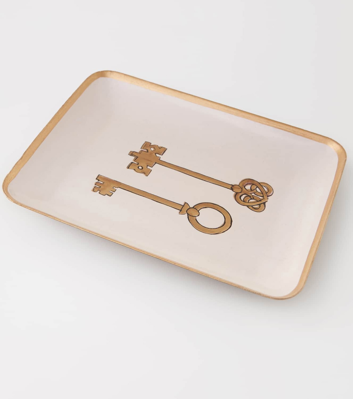 Les-Ottomans Keys iron decorative tray