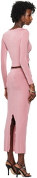 TYRELL SSENSE Exclusive Pink Top & Maxi Skirt Set