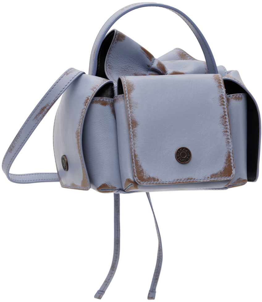 Acne Studios Purple Multipocket Mini Bag Acne Studios