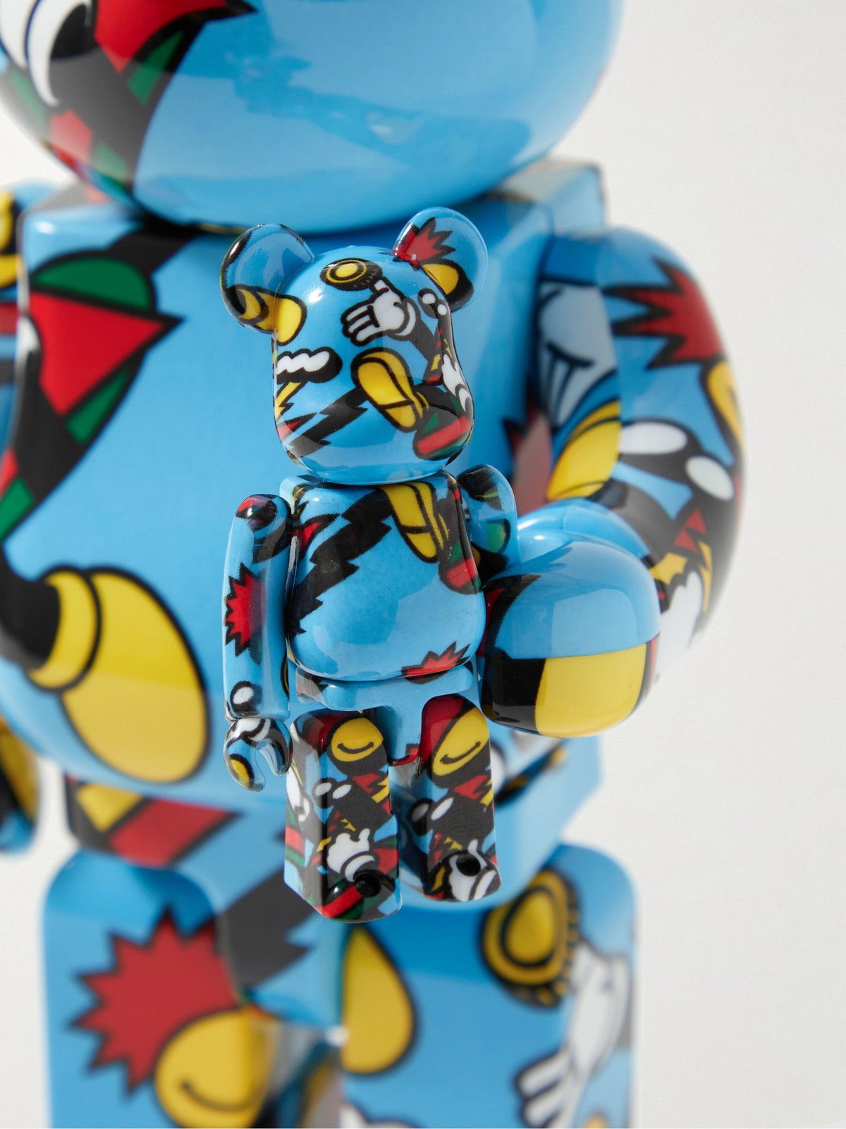 BE@RBRICK - Grafflex 100% & 400% Printed PVC Figurine Set BE@RBRICK