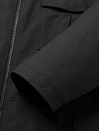 MANAAKI - Raranga Cotton-Twill Jacket - Black