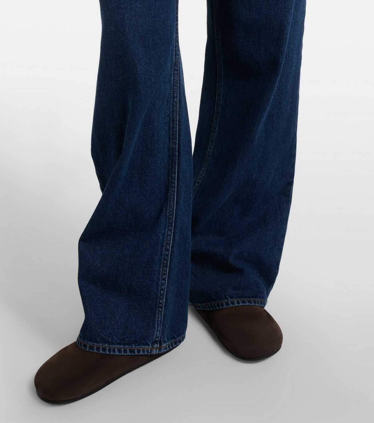 The Row Finbar wide-leg jeans