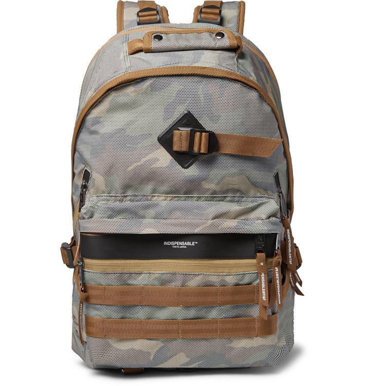 Photo: Indispensable - Fusion Camouflage-Print Mesh Backpack - Gray