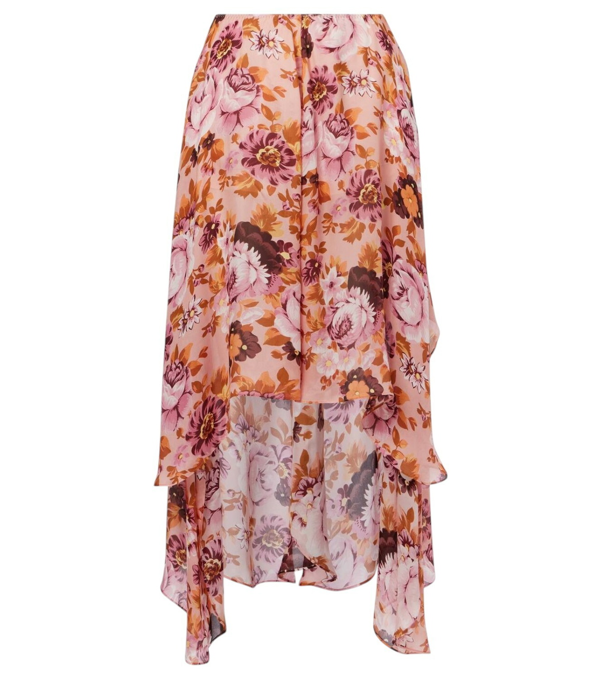 【Chloe】プリント silk-creponスカート Chloe - Printed silk-crepon skirt Chloe