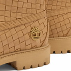 Timberland Men's 6 Inch Woven Lace Boot in Medium Beige Full Grain