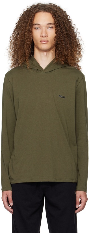 Photo: BOSS Green Embroidered Hoodie