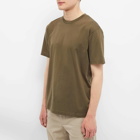 Acne Studios Men's Everrick Pink Label T-Shirt in Taupe Grey