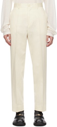 Filippa K White Mateo Trousers