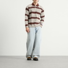 Napapijri Men's x Martine Rose Long Sleeve Polo in Stripe L64