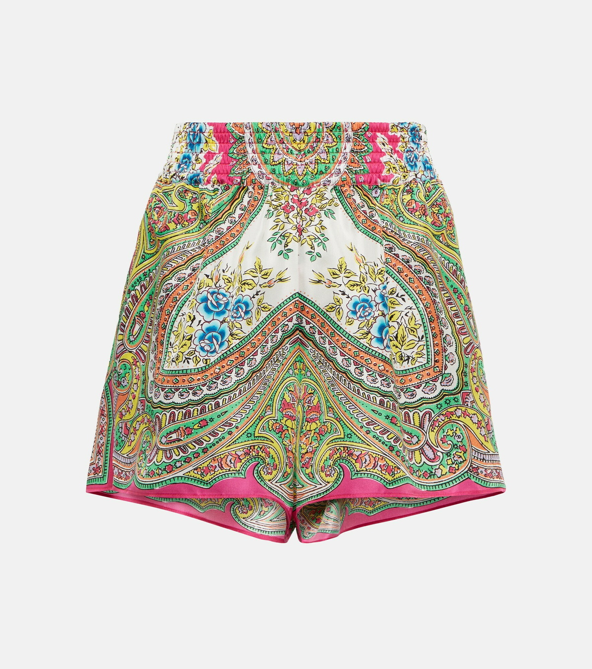 【送料&関税込】Etro Paisley Shorts ETRO paisley-print Shorts | Green | FARFETCH