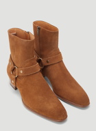 Wyatt Harness Boots in Brown
