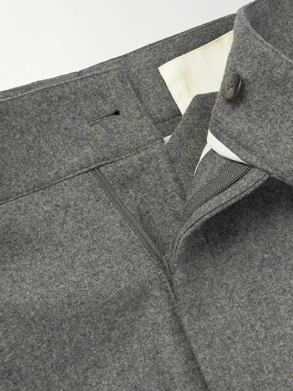 Ralph Lauren Purple label - Straight-Leg Wool-Flannel