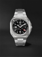 Bell & Ross - GMT Automatic 41mm Stainless Steel Watch, Ref. No. BR05G-BL-ST/SST