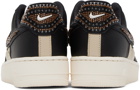 Nike Black & Beige Premium Goods Edition 'The Sophia' Air Force 1 Sneakers