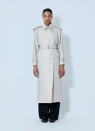 Max Mara Double-Breasted Trench Coat