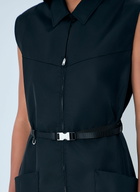Prada Re-Nylon Belted Mini Dress