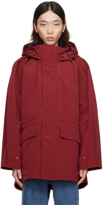 Photo: Wooyoungmi Red Hooded Jacket