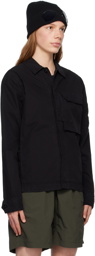 C.P. Company Black Emerized Jacket