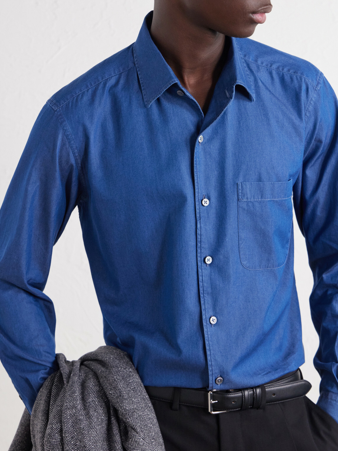 Zegna - Denim Shirt - Blue