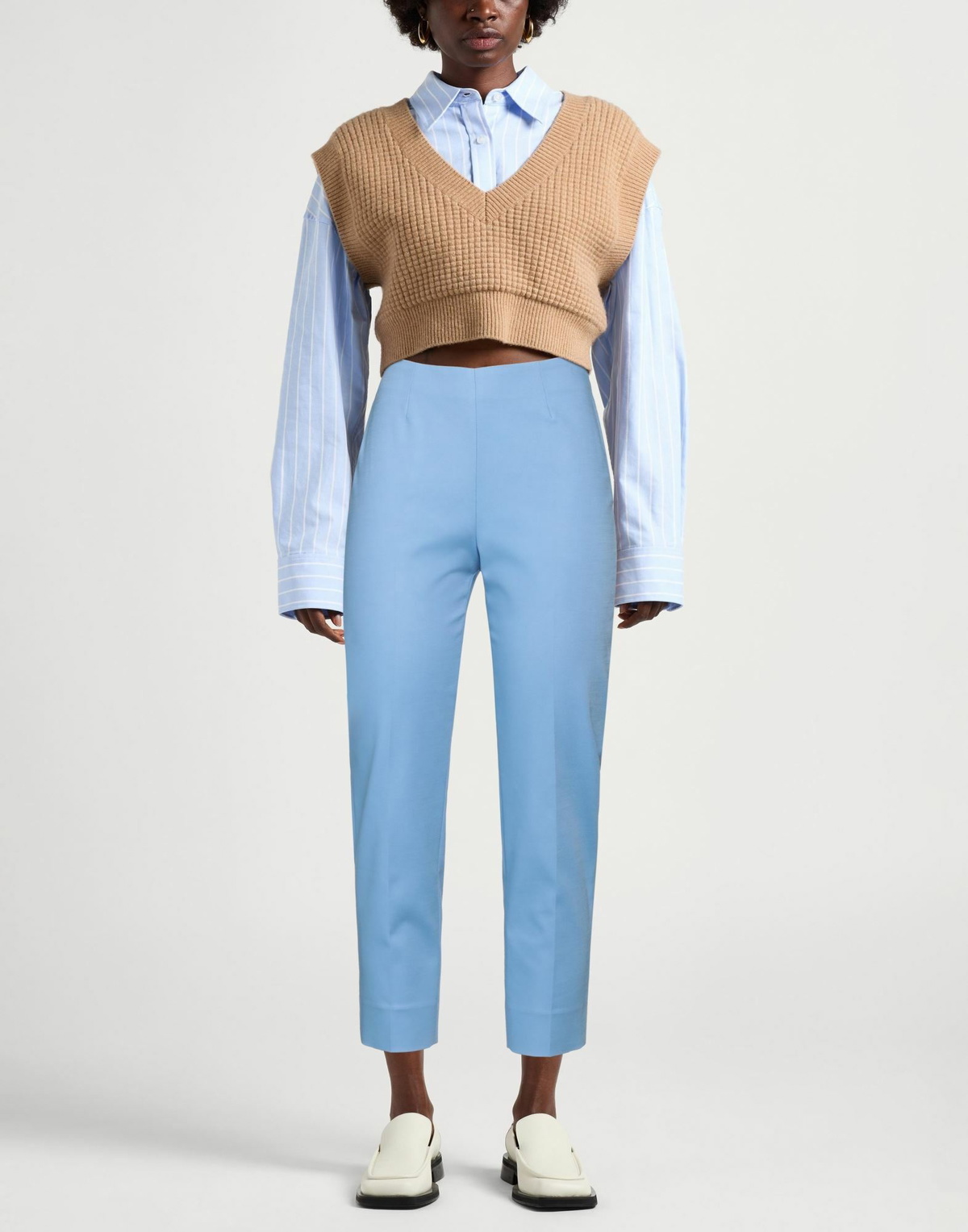 Peserico Womens Pants Azure