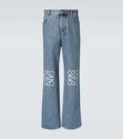 Loewe Anagram wide-leg jeans