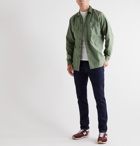 OrSlow - Slub Cotton Shirt Jacket - Green