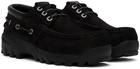 Filippa K Black Vibram Sole Boat Shoes