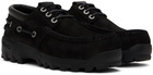 Filippa K Black Vibram Sole Boat Shoes