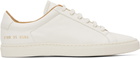 Common Projects White Retro Summer Premium Sneakers