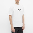 Lo-Fi Men's Peace Logo T-Shirt in White