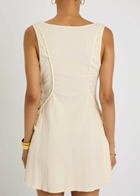 Free People Forever Fancy Stretch-cotton Mini Dress White