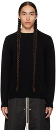 Rick Owens Black Biker Level Sweater