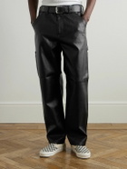 Carhartt WIP - Single-Knee Straight-Leg Full-Grain Trousers - Black