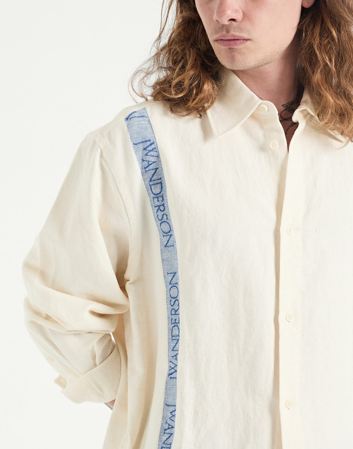 Jw Anderson Mens Shirt Ivory