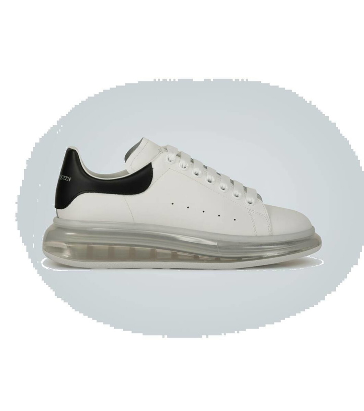 Photo: Alexander McQueen Oversized transparent sole sneakers