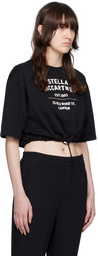 Stella McCartney Black Drawstring T-Shirt