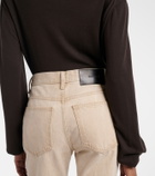 Khaite Finley cropped straight jeans