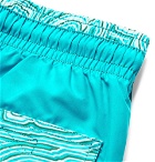 Vilebrequin - Moloka Mid-Length Printed Swim Shorts - Men - Turquoise