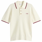 Drôle de Monsieur Men's Drôle Polo in Off White