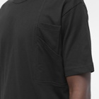 Comme des Garçons SHIRT Men's Pocket Tee in Black